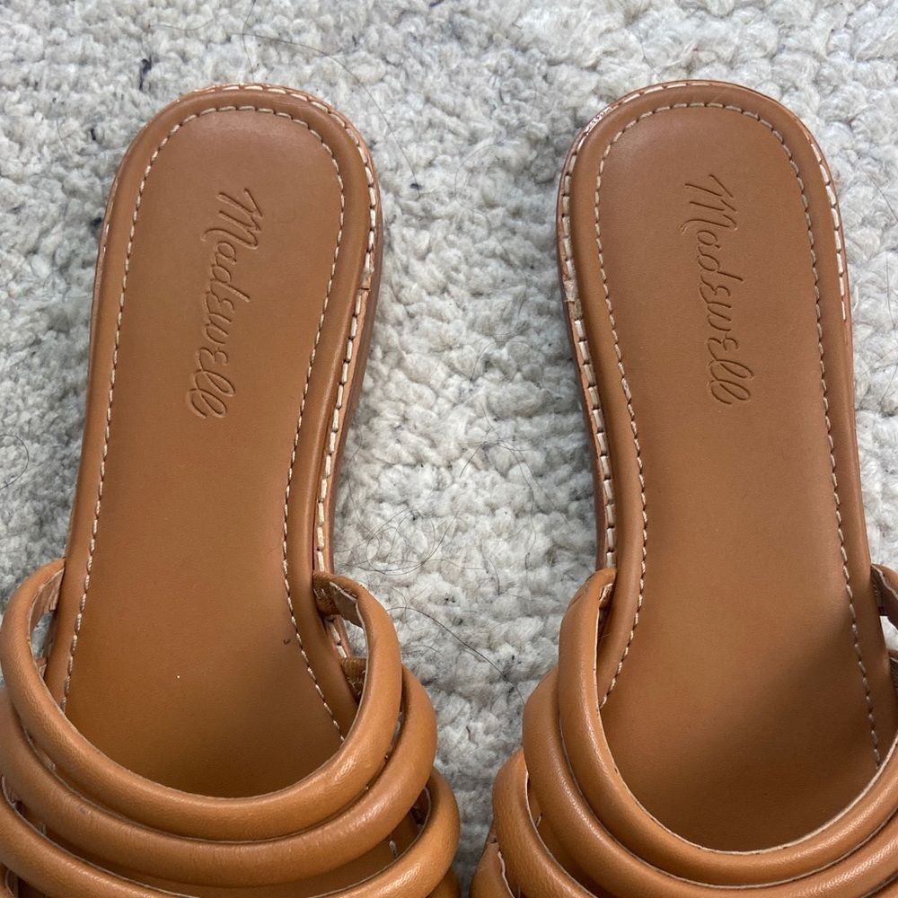 Madewell Addie Leather Slide Sandal - Picture 4 of 8